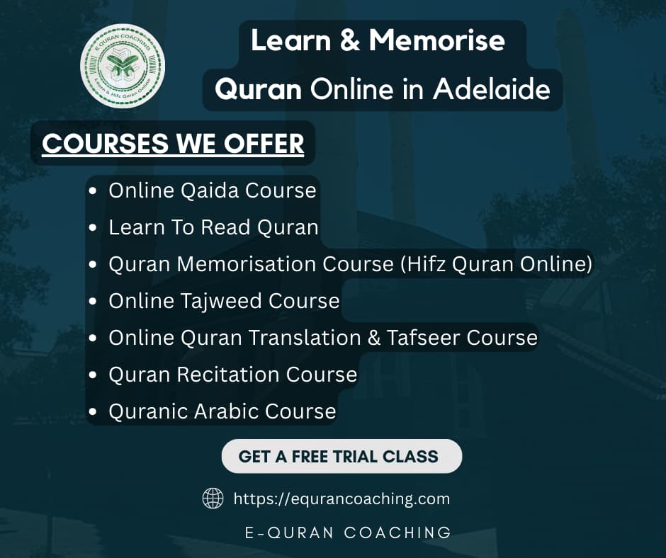 Learn Quran online in Adelaide - Online Quran classes for kids and adults in Adelaide